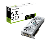 GIGABYTE GeForce RTX 5080 Aero OC 16GB GDDR7 DLSS4 GV-N5080AERO OC-16GD - 1309808 - zdjęcie 1